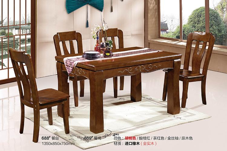 实木餐桌椅,艺森木业,赣州鹏博家具,南康实木家具餐桌椅生产厂家
